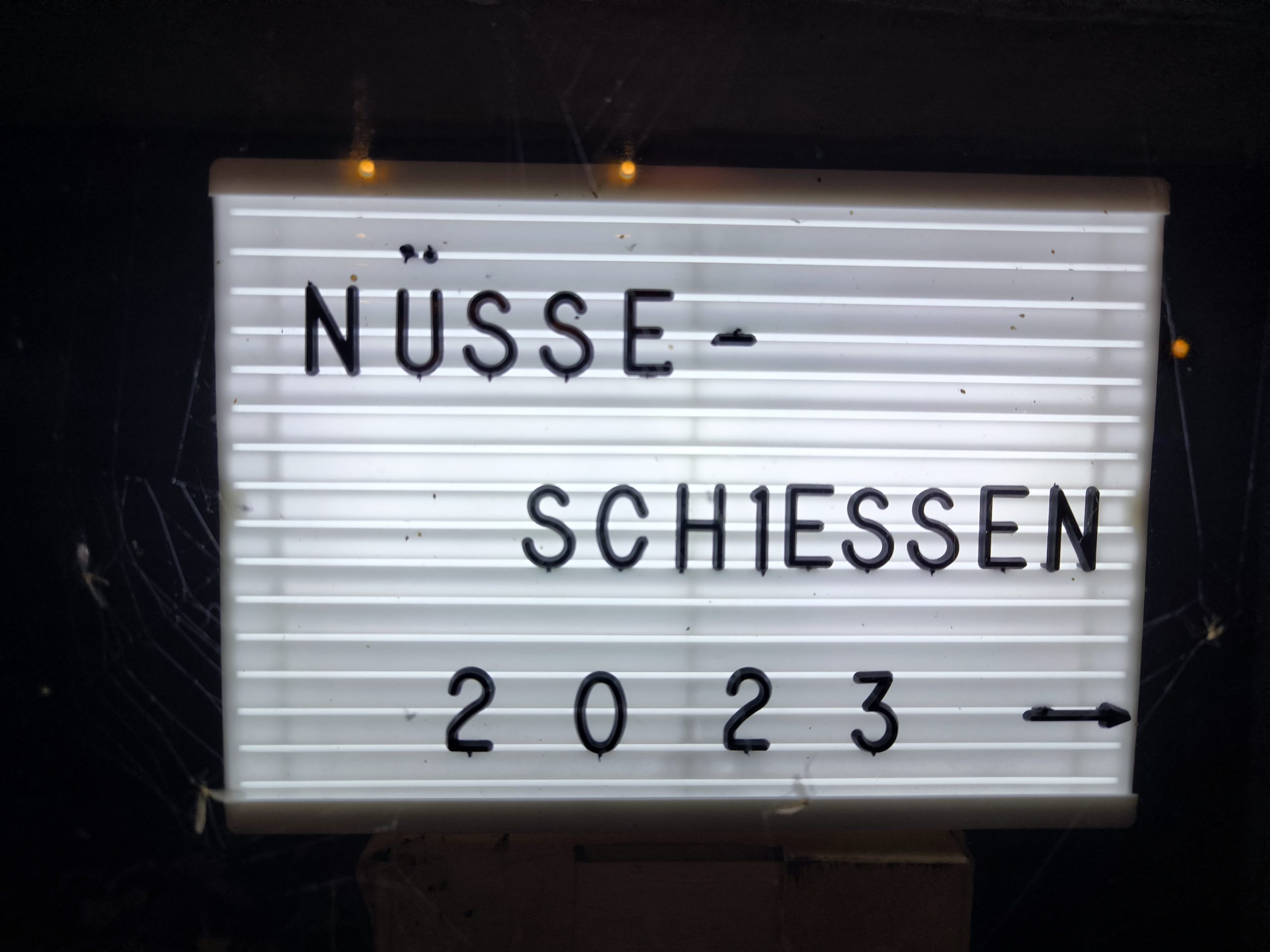 Nüsseschießen 2023