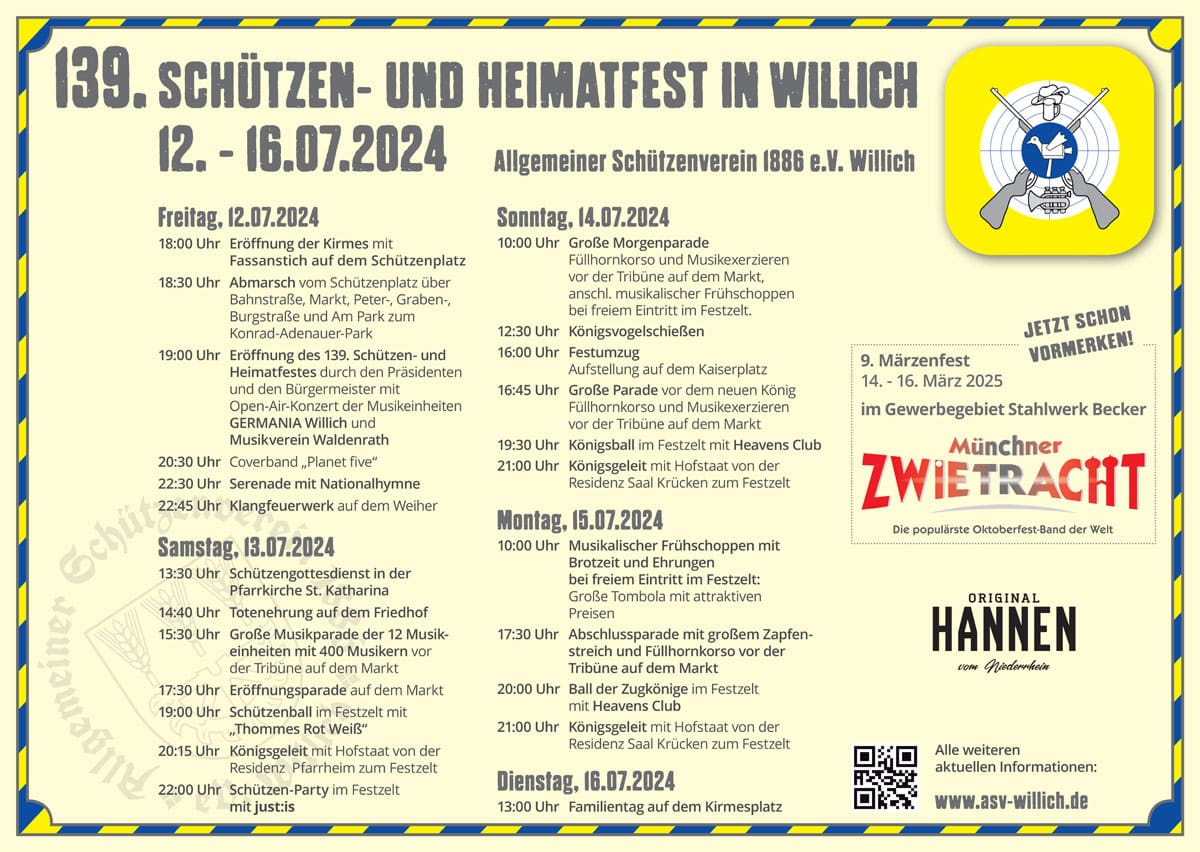 Schützen- und Heimatfest 2024